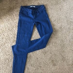 Blue Skinny Pant